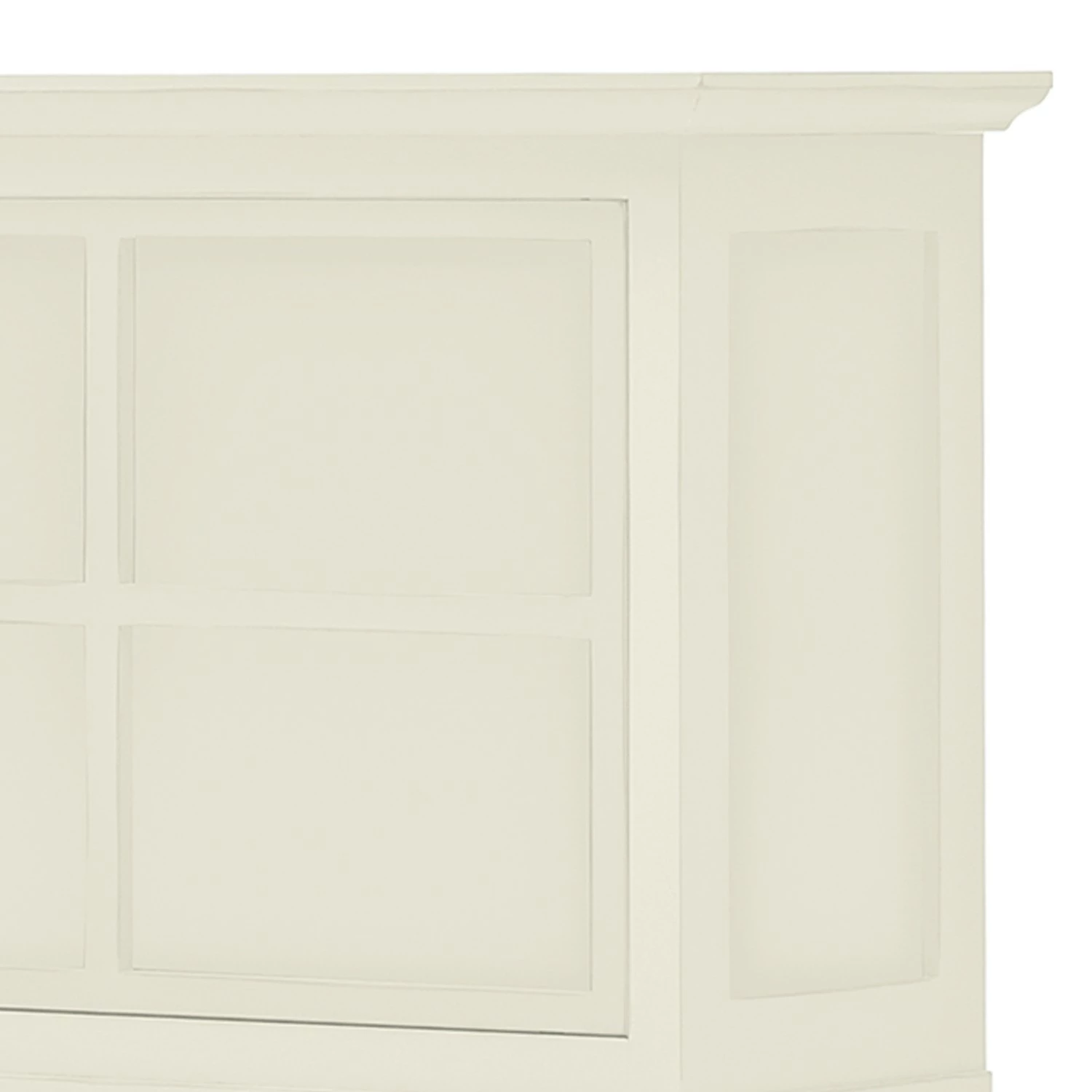Maison Belfort Sideboard Azjana II - Pinie weiß lackiert – Bild 5