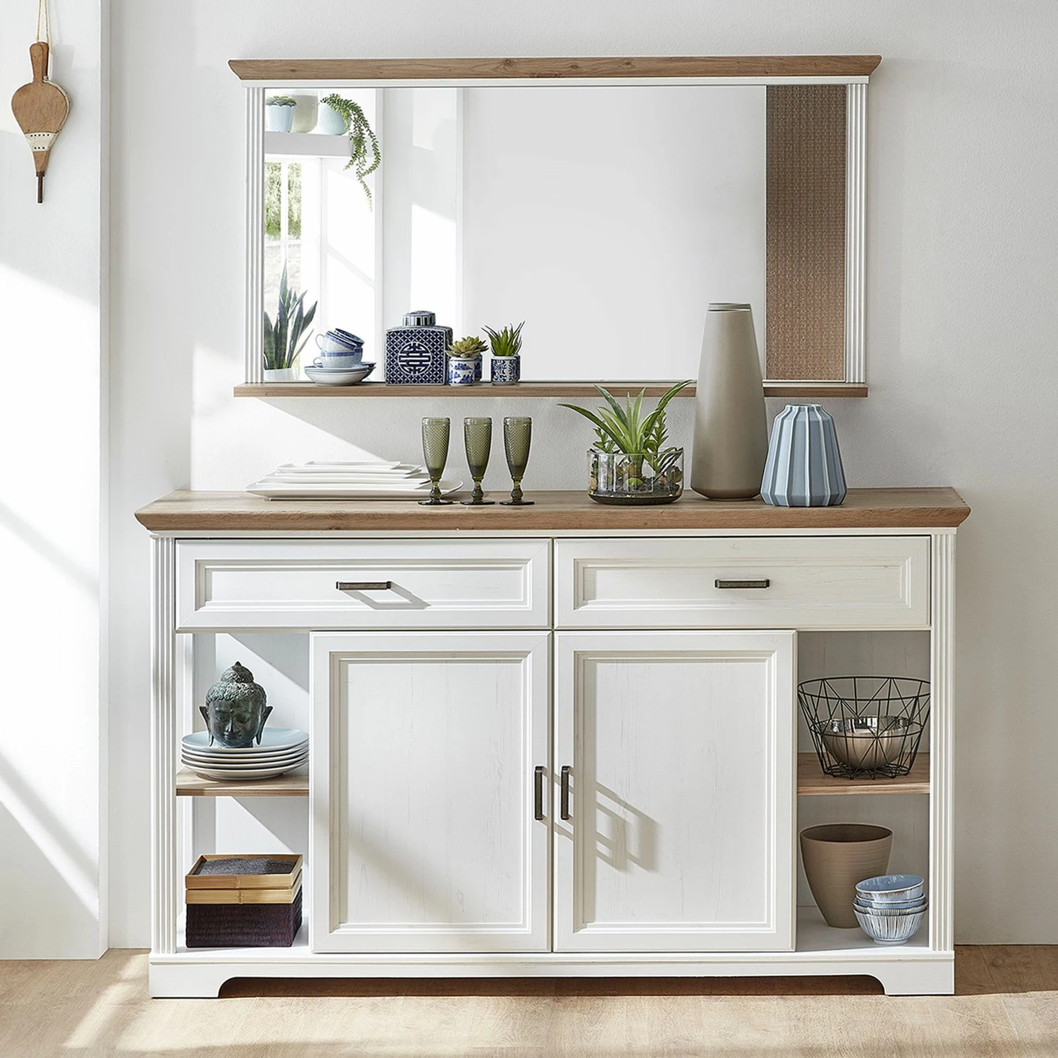 Ridgevalley Sideboard Jasmund II - Weiß – Bild 2