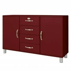 Tenzo Sideboard Malibu I - Weinrot