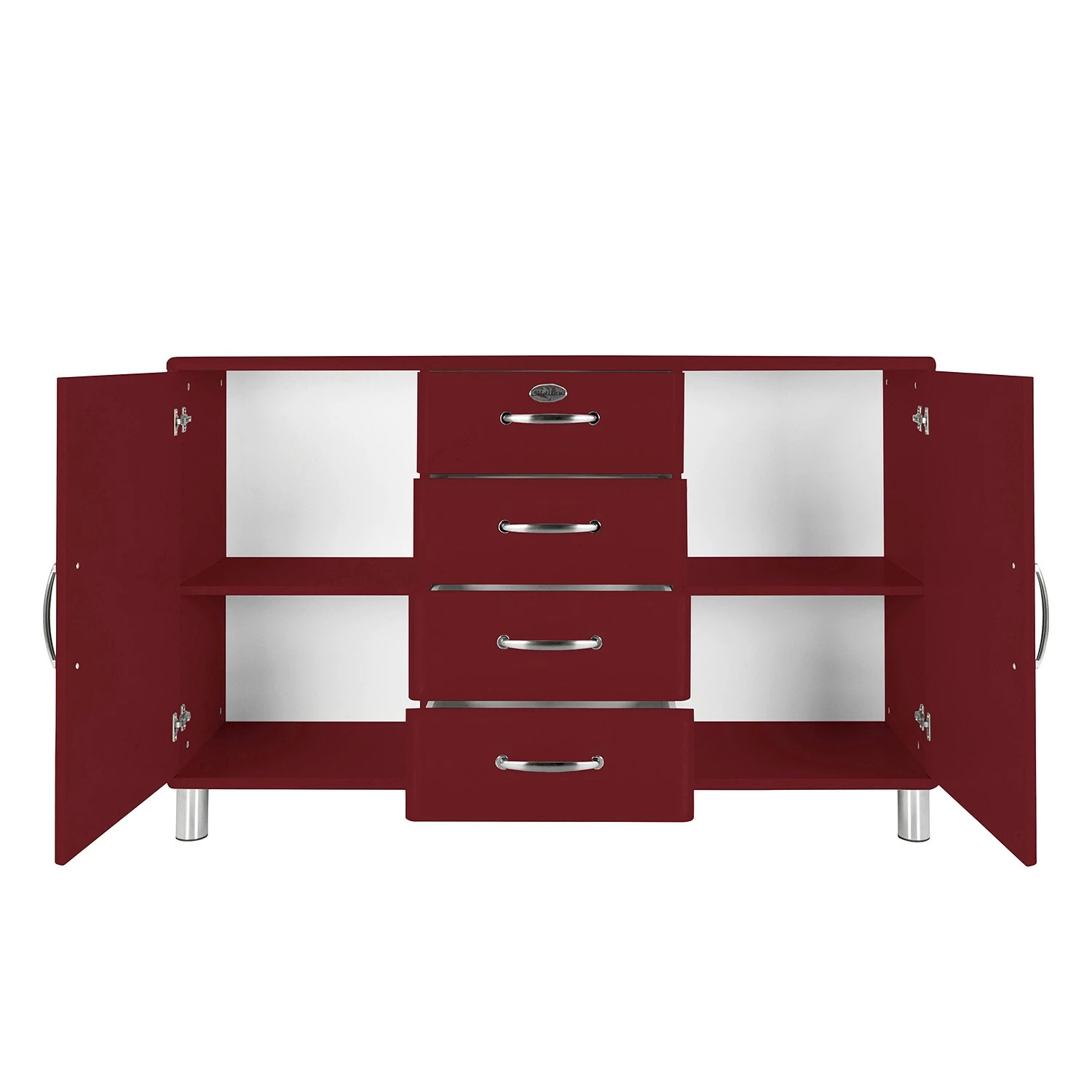 Tenzo Sideboard Malibu I - Weinrot – Bild 2