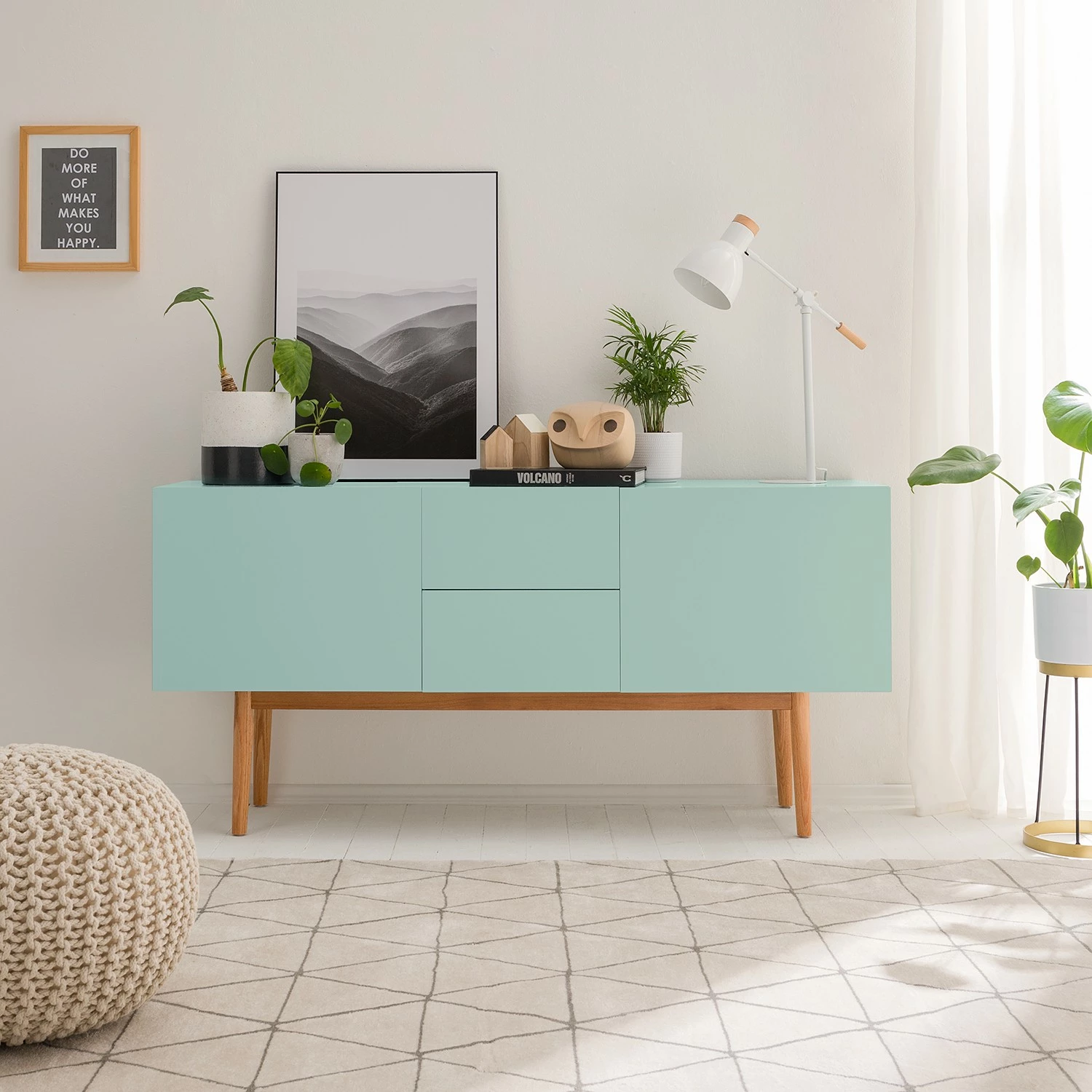 Mørteens Sideboard Lindholm III - Mintgrün – Bild 3