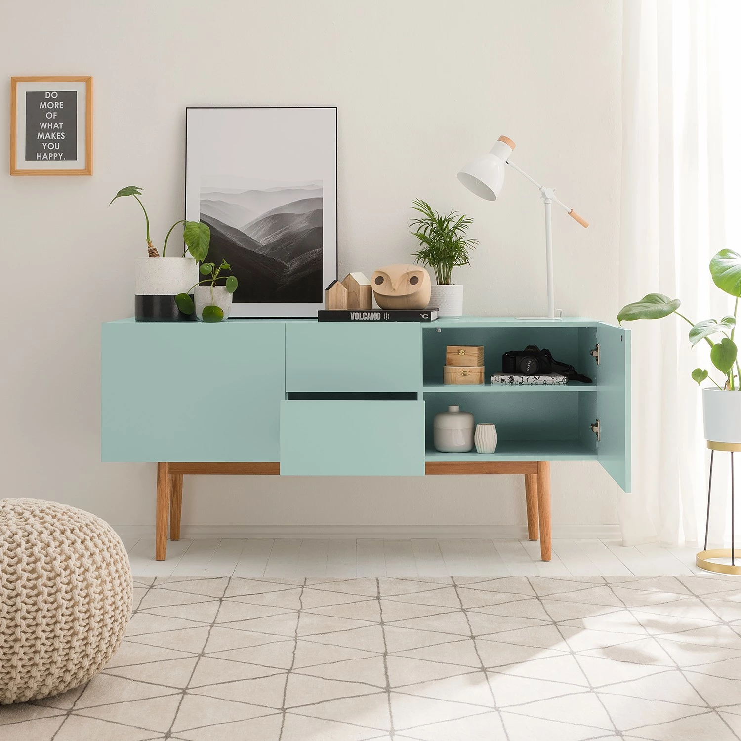 Mørteens Sideboard Lindholm III - Mintgrün – Bild 4