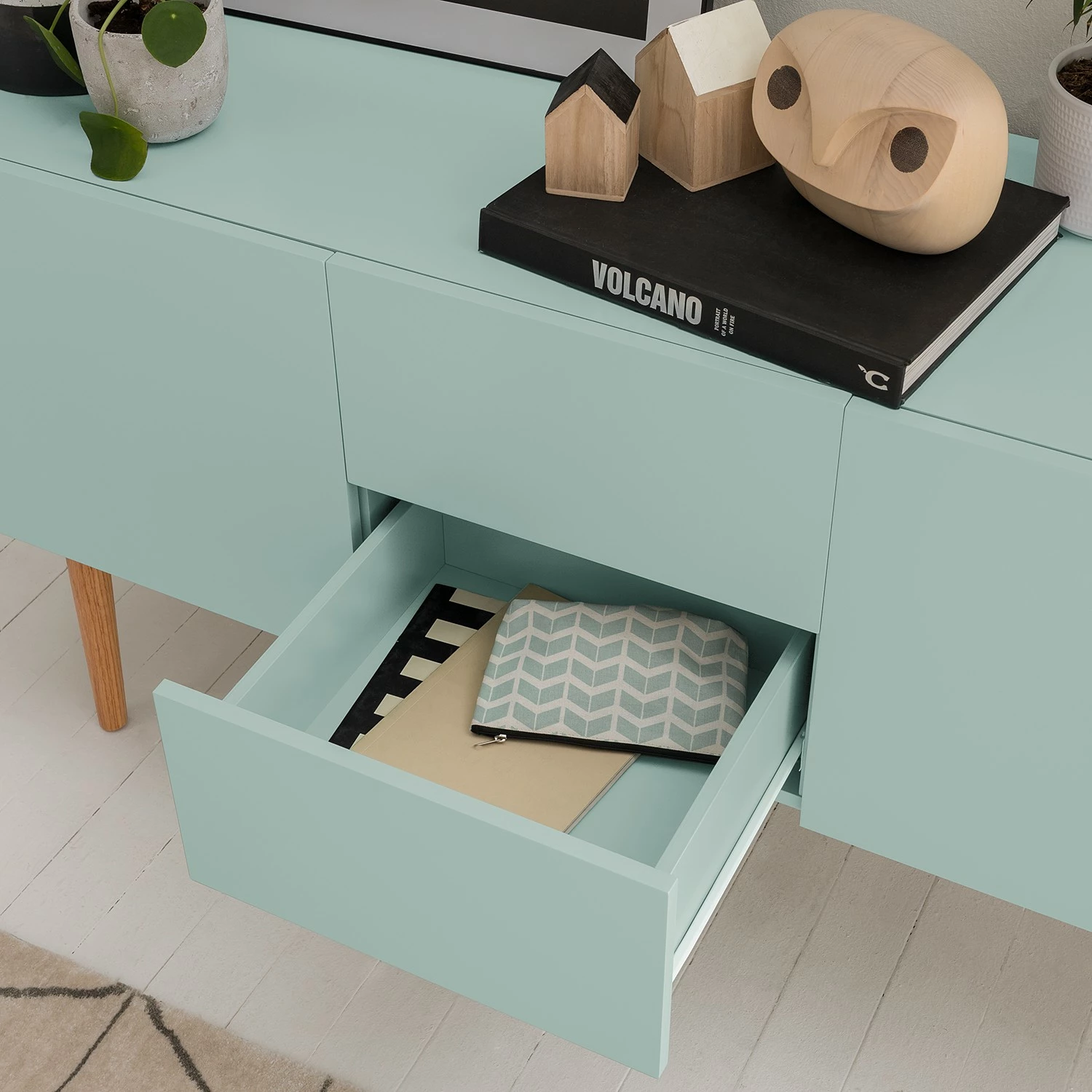 Mørteens Sideboard Lindholm III - Mintgrün – Bild 9