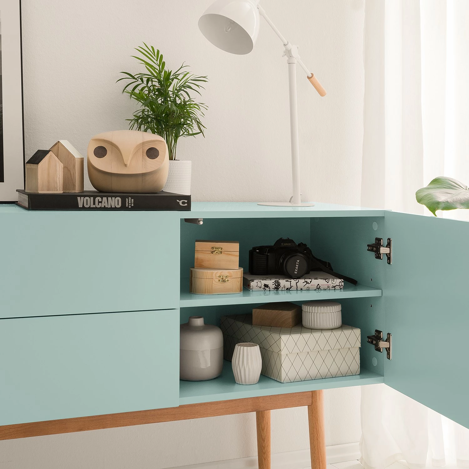 Mørteens Sideboard Lindholm III - Mintgrün – Bild 10