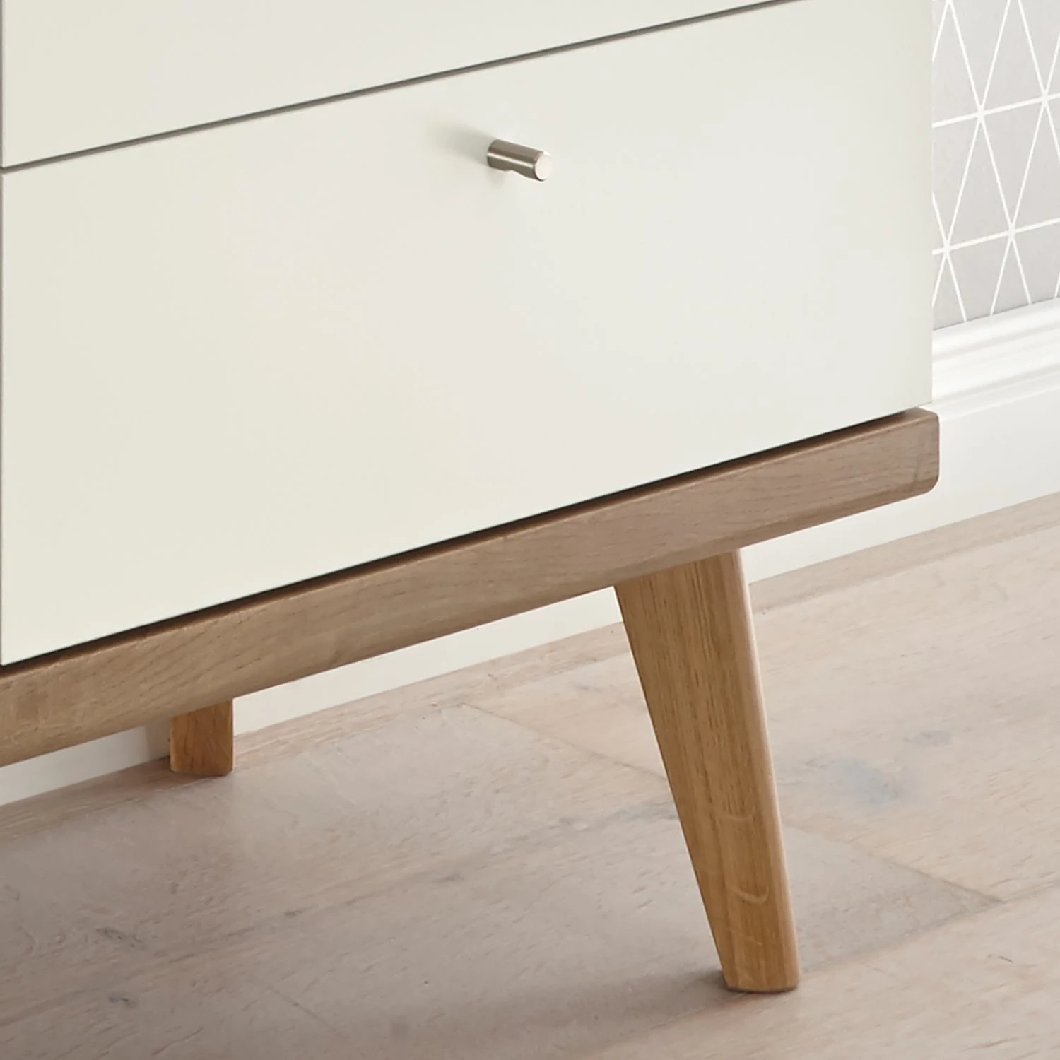 Norrwood Kommode Gyland - Matt Weiß / Eiche Riviera Dekor – Bild 7