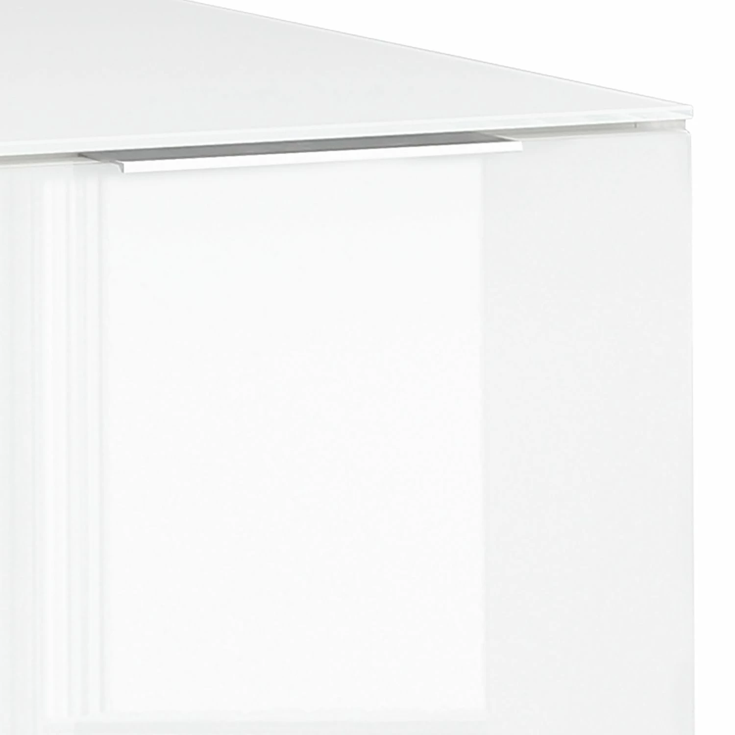 Maja Möbel Sideboard Shino I - Glas Weiß / Weiß – Bild 2
