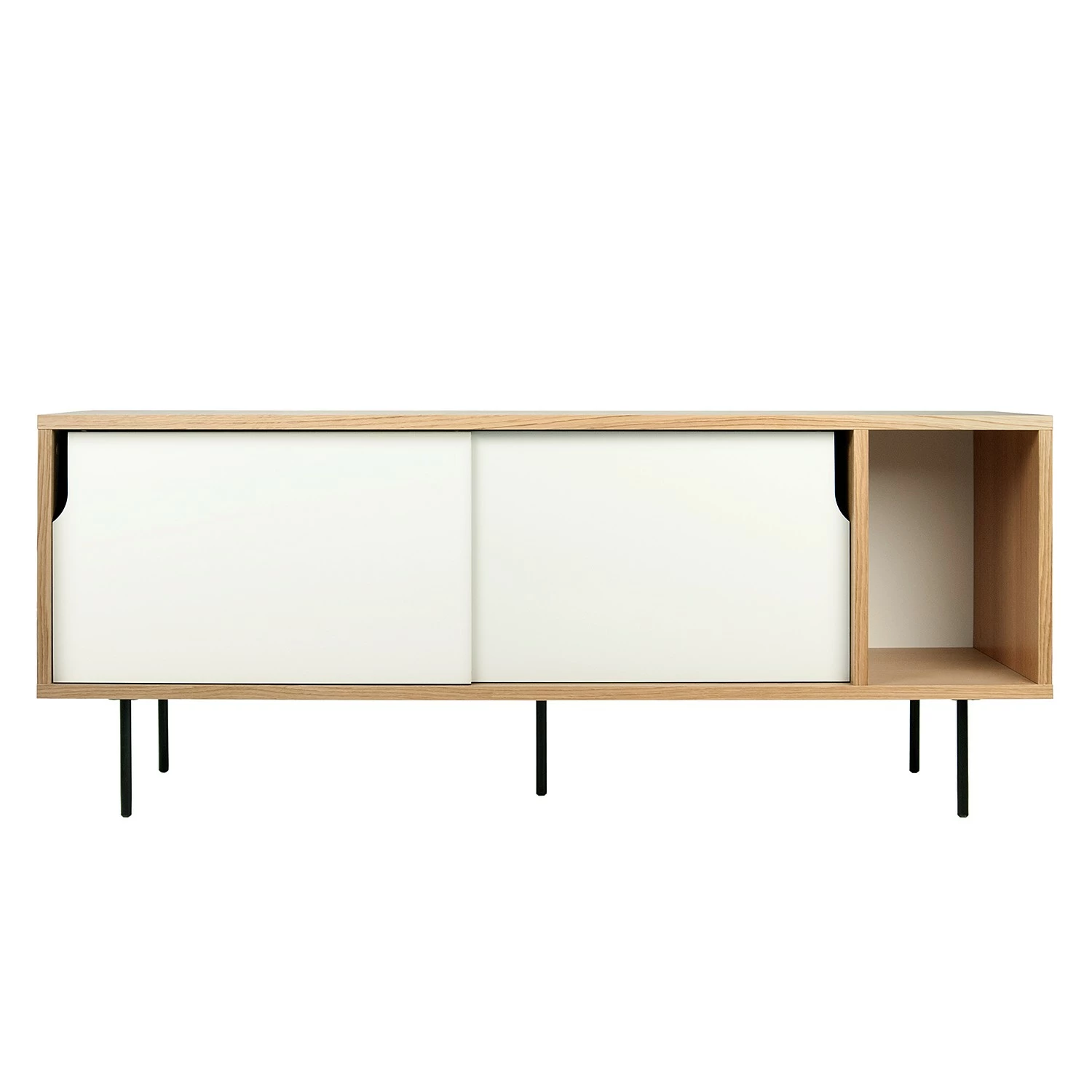 Temahome Sideboard Noa II - Weiß - Eiche – Bild 2