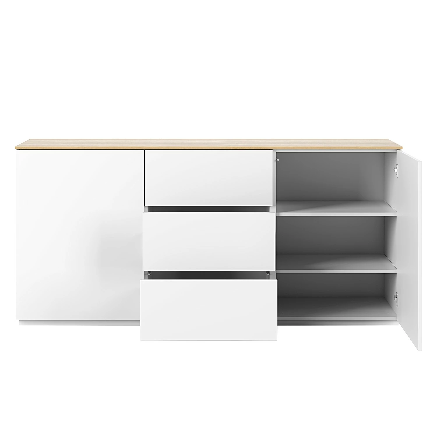 Temahome Sideboard Join II - Eiche / Weiß – Bild 4