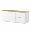 Temahome Sideboard Join I - Eiche / Weiß