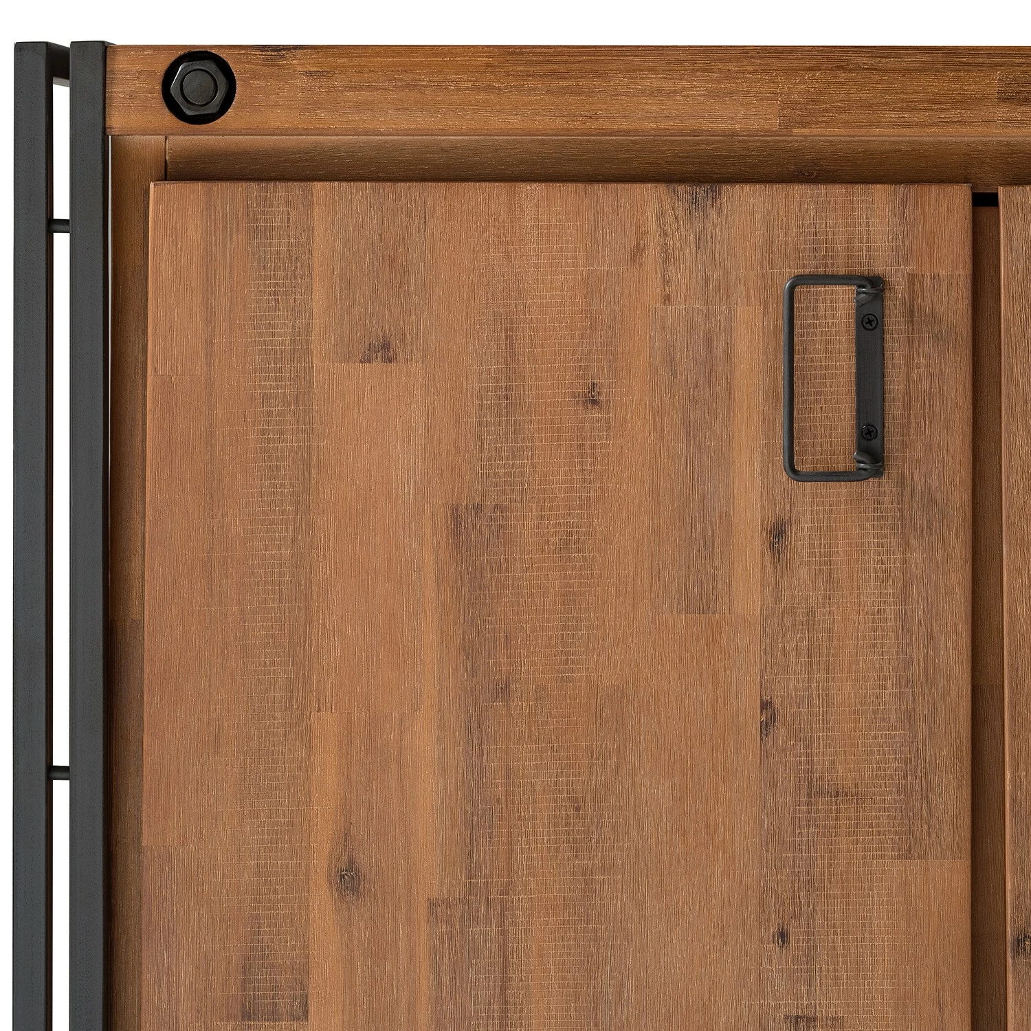 Ars manufacti Sideboard Manchester IV - Akazie massiv / Metall - Akazie / Anthrazit – Bild 13