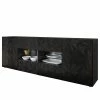 LC Spa Sideboard Prisma III - Hochglanz Anthrazit