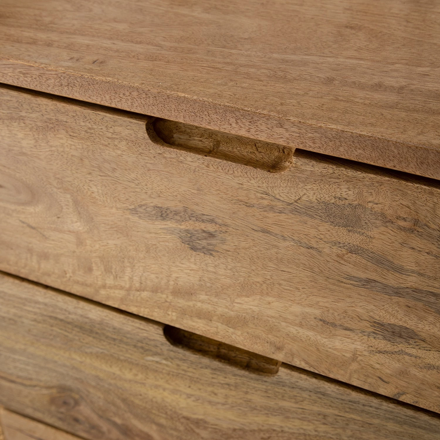 Ars manufacti Sideboard Vina I - Mango massiv / Wiener Geflecht - Mango / Schwarz – Bild 13