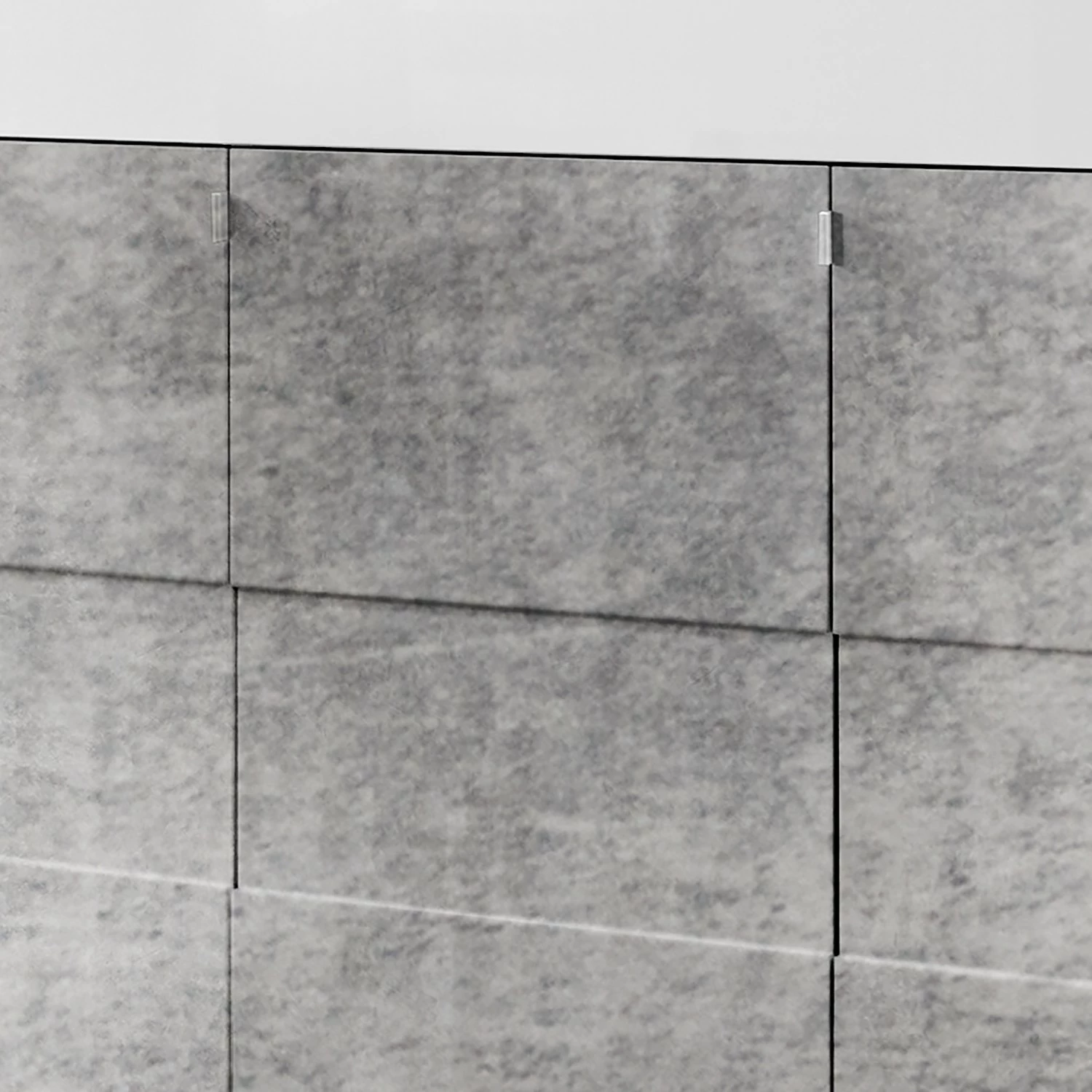 LC Spa Sideboard Easy I - Hochglanz Weiß / Beton Dekor – Bild 3