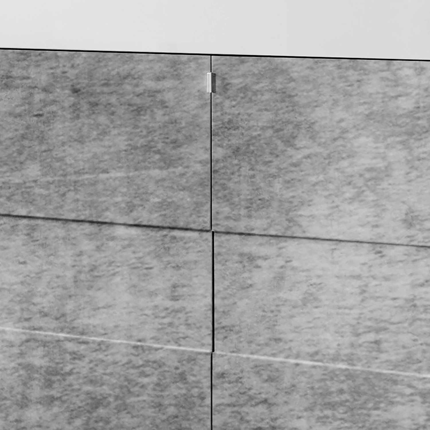 LC Spa Sideboard Easy III - Hochglanz Weiß / Beton Dekor – Bild 6