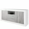 LC Spa Sideboard Urbino I - Hellgrau / Weiß