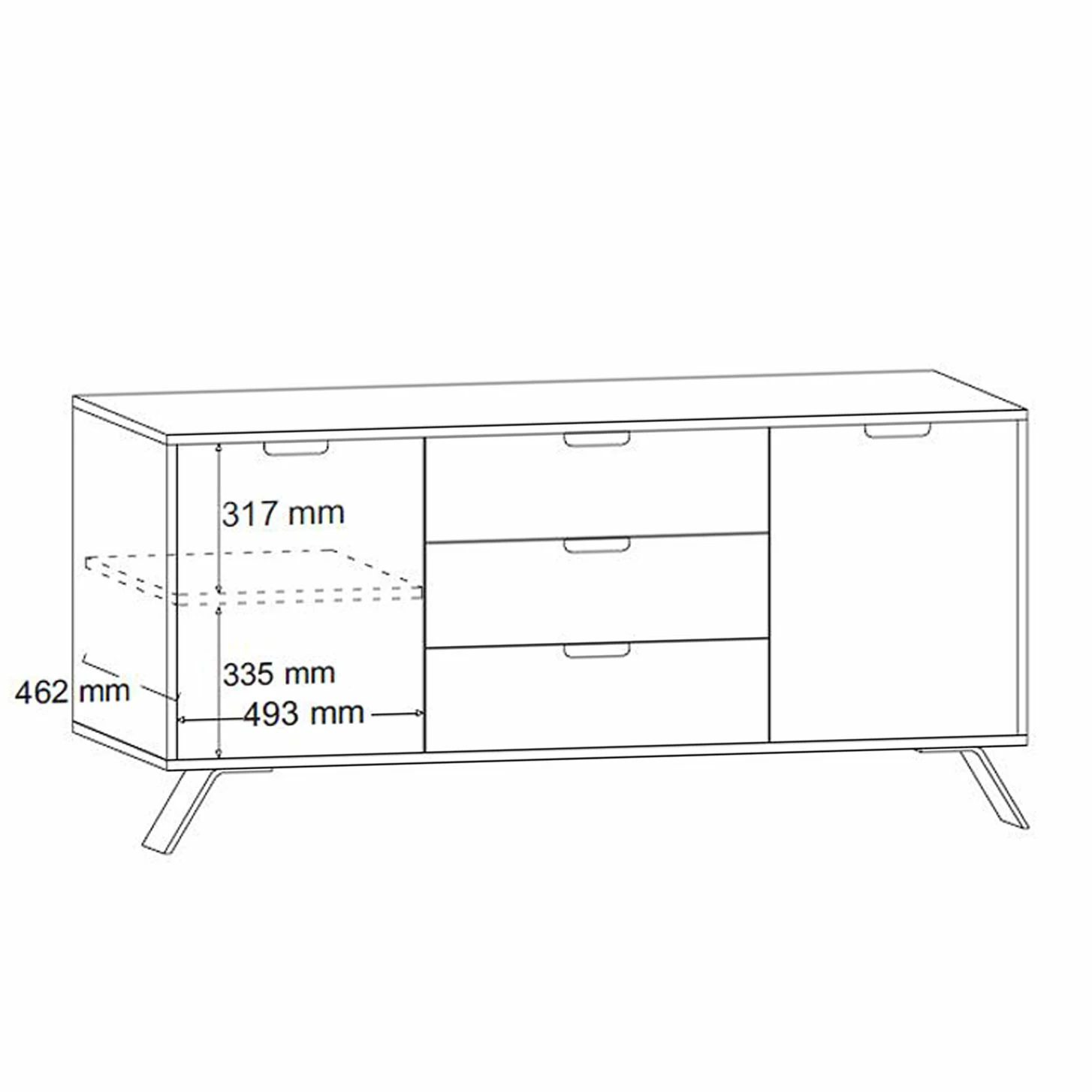 LC Spa Sideboard Palma I - Pero Dekor – Bild 5