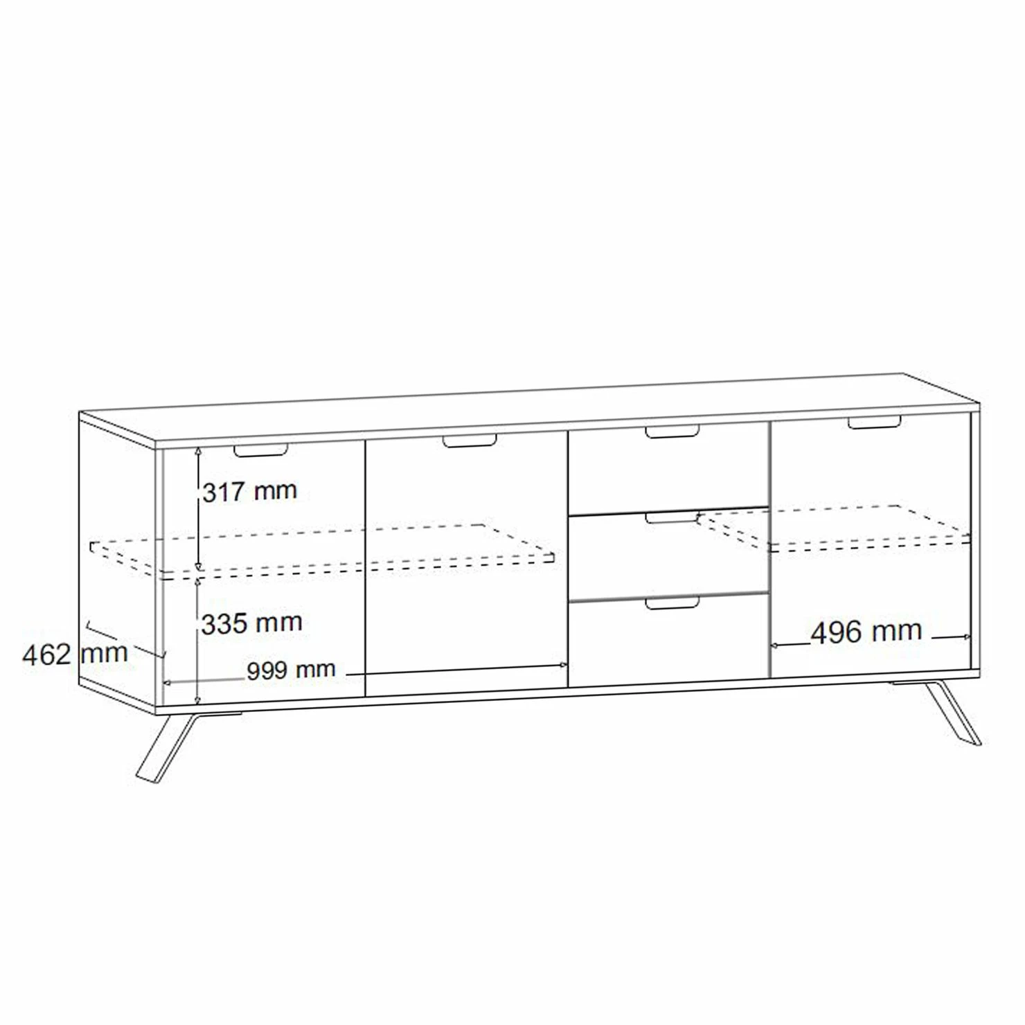 LC Spa Sideboard Palma III - Pero Dekor – Bild 4