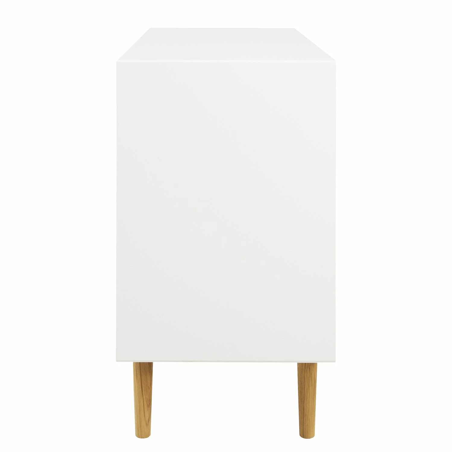 Tenzo Sideboard Svea I - Weiß / Eiche Dekor – Bild 5
