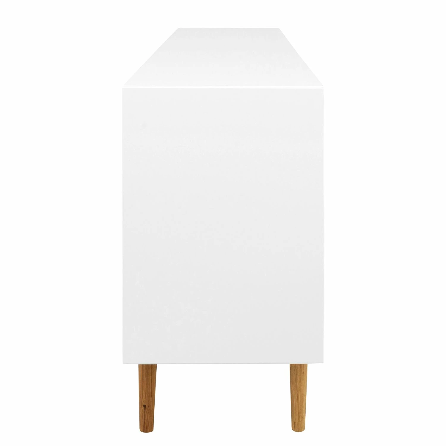 Tenzo Sideboard Svea III - Weiß / Eiche Dekor – Bild 5