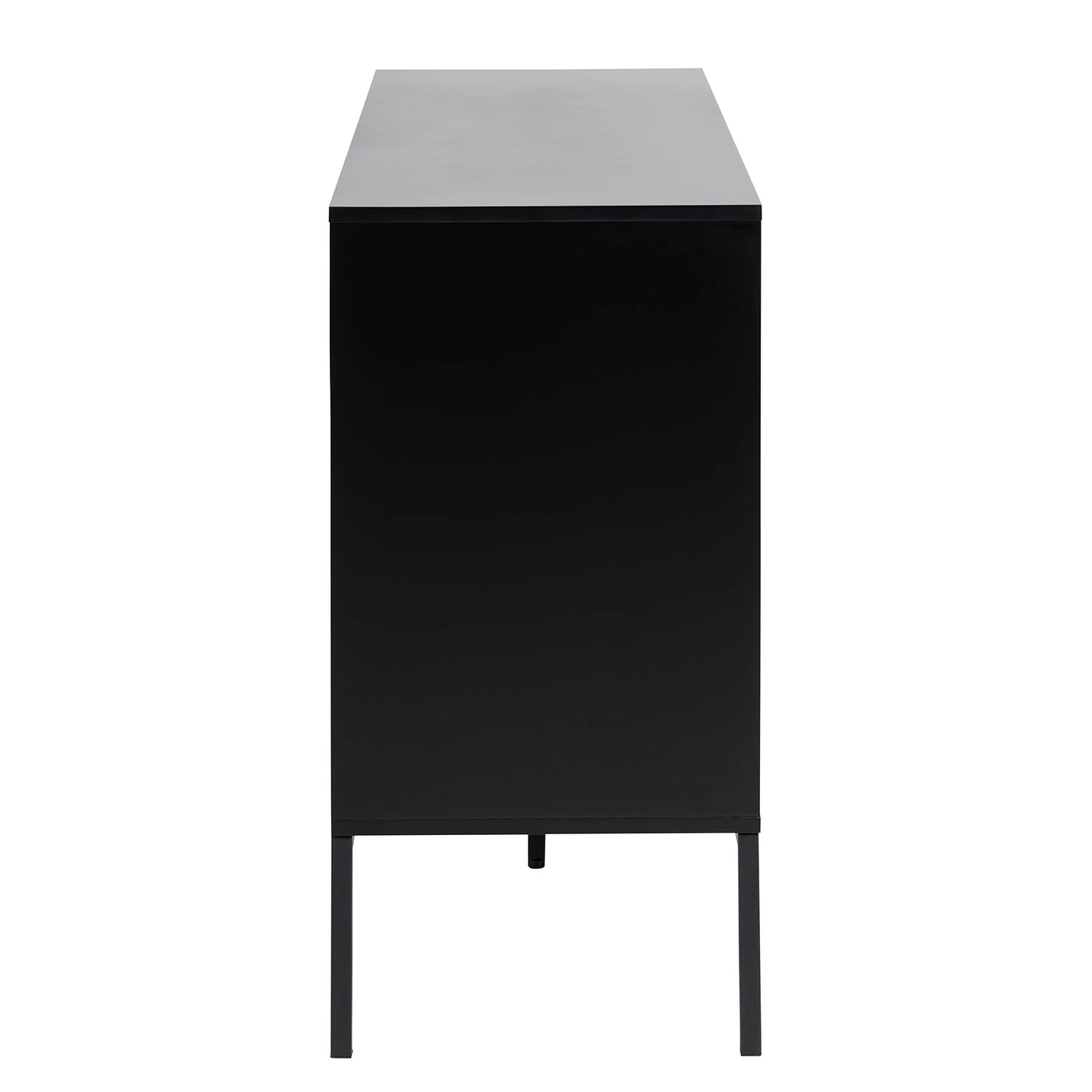 Red Living Sideboard Coogee - Wildeiche Hell Dekor / Schwarz – Bild 6