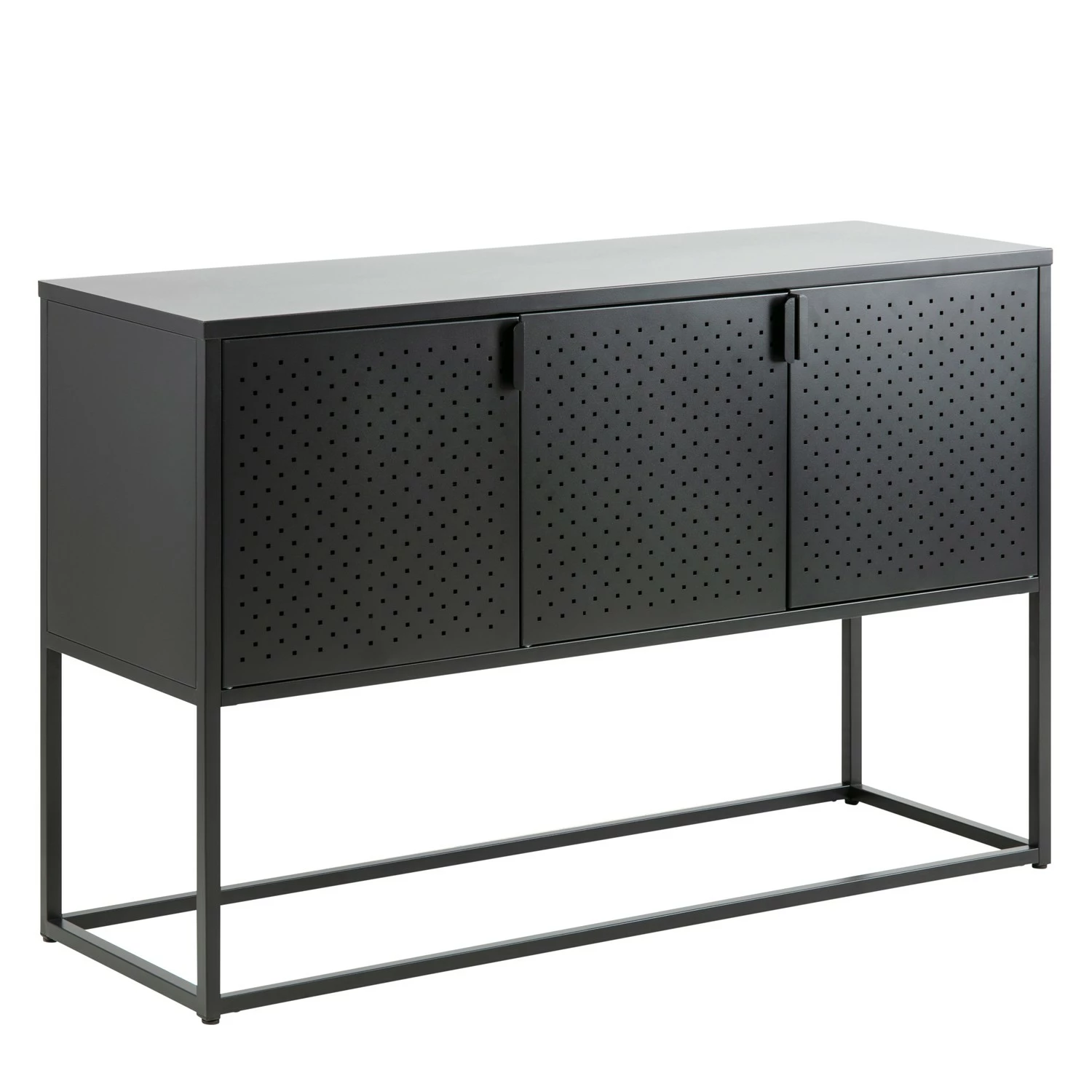 Norrwood Sideboard Cascavel - Metall - Schwarz