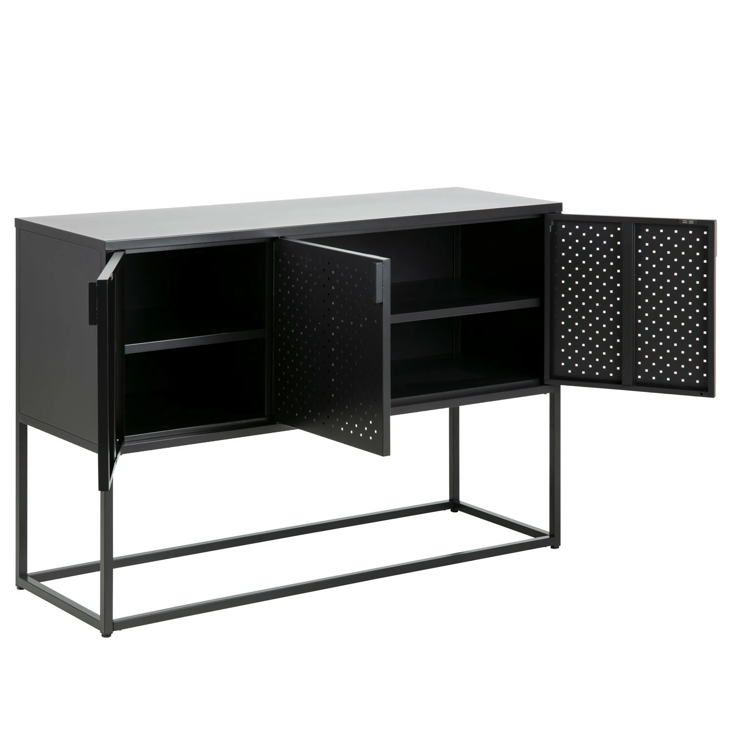 Norrwood Sideboard Cascavel - Metall - Schwarz – Bild 4