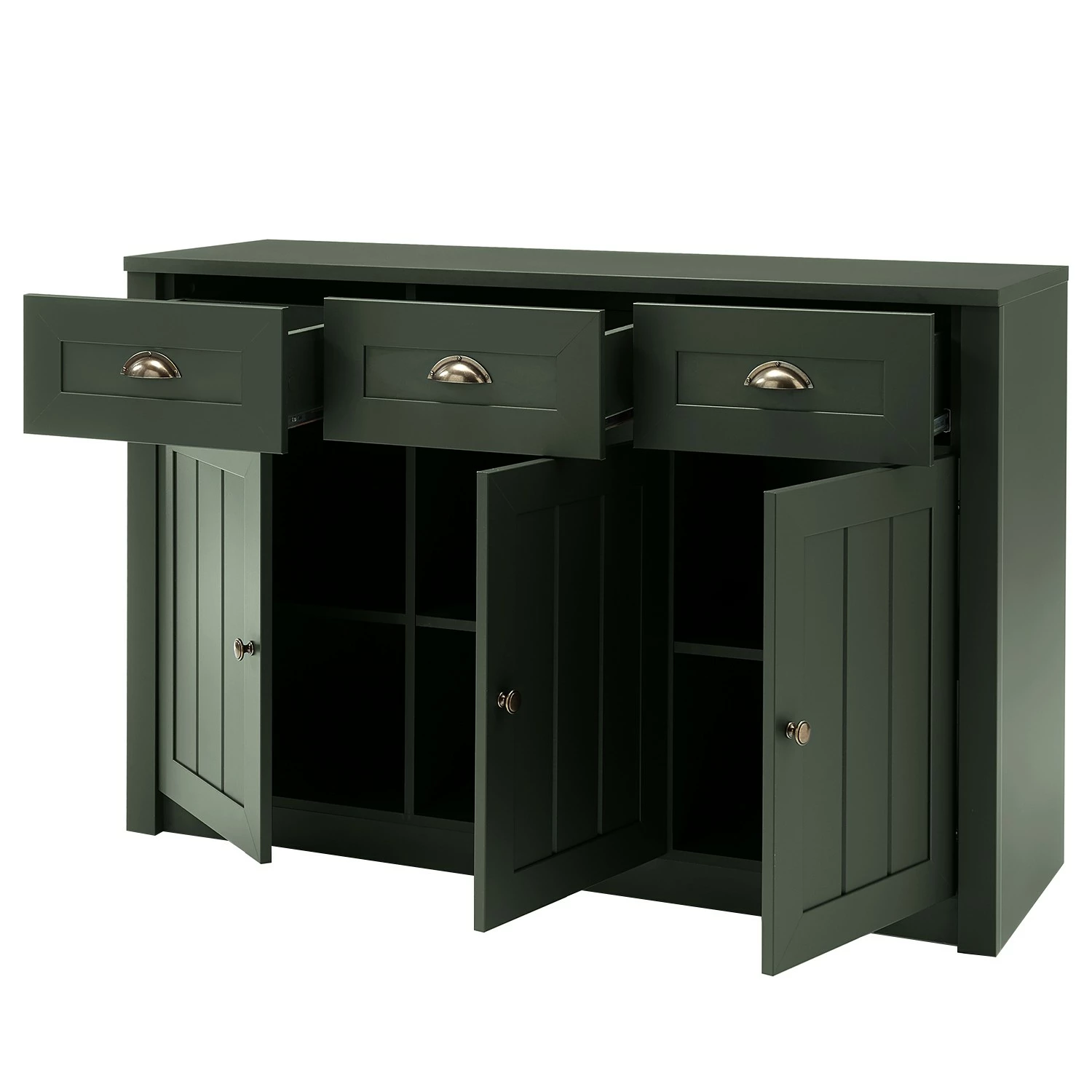 Ridgevalley Sideboard Beauville I - Moosgrün / Gold – Bild 6