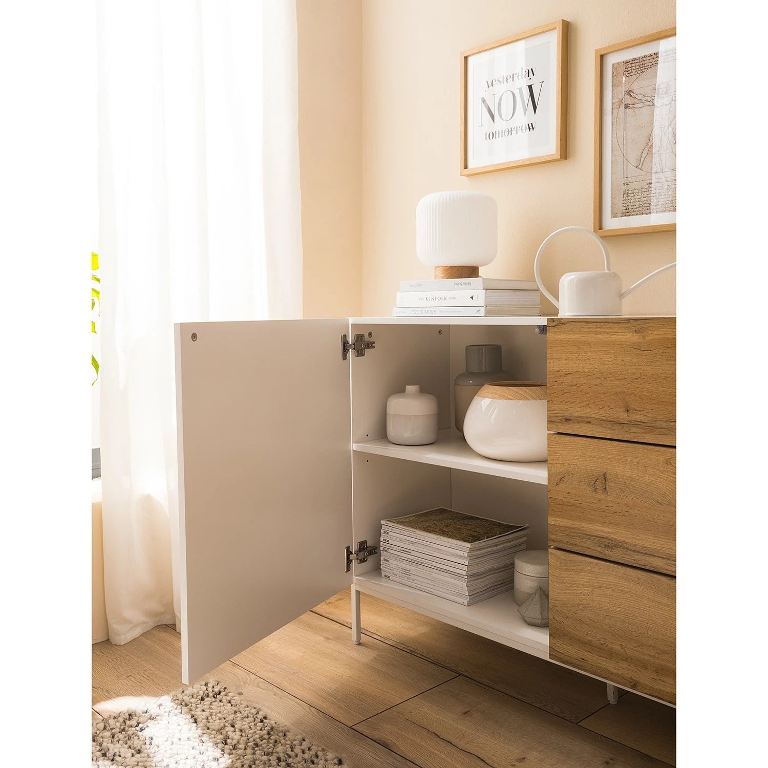 Fredriks Sideboard Meon - Weiß – Bild 9