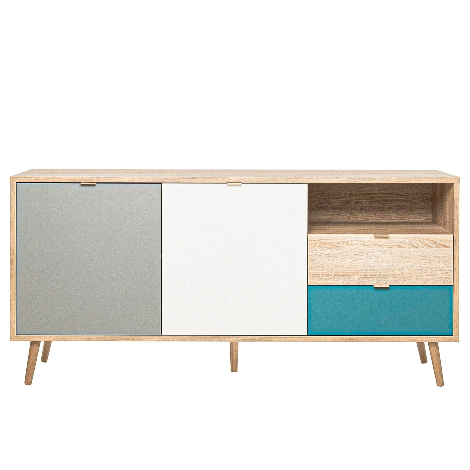 Norrwood Sideboard Bibury I - Mehrfarbig / Eiche Sonoma Dekor – Bild 6