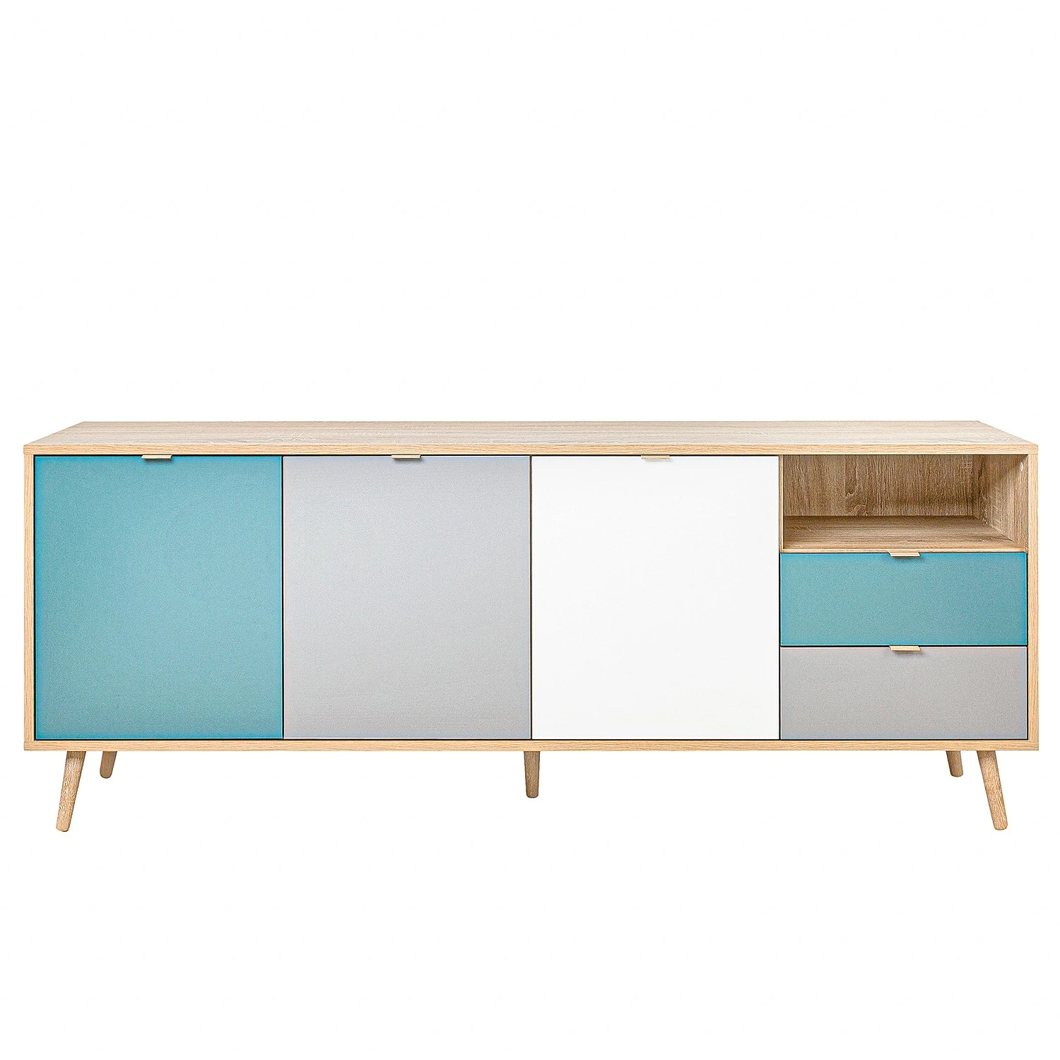 Norrwood Sideboard Bibury II - Mehrfarbig / Eiche Sonoma Dekor – Bild 9