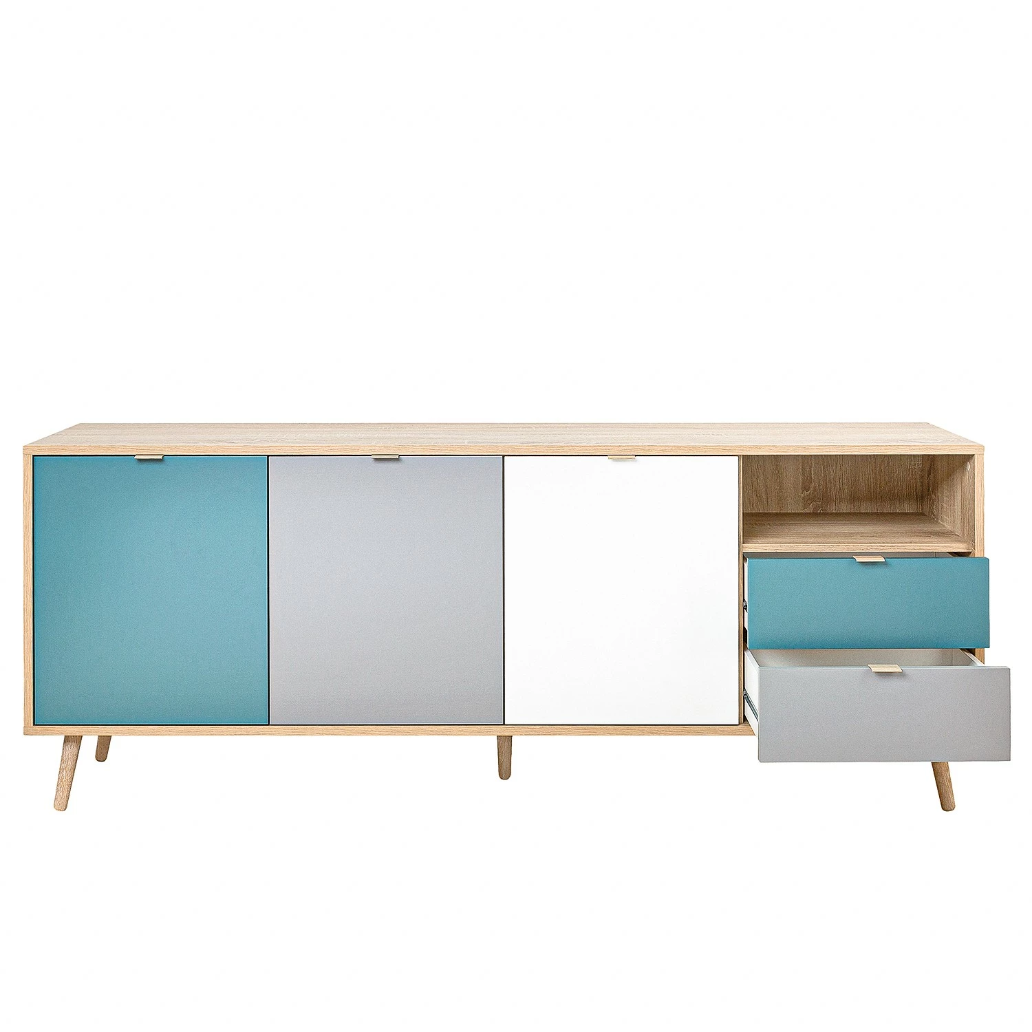 Norrwood Sideboard Bibury II - Mehrfarbig / Eiche Sonoma Dekor – Bild 10