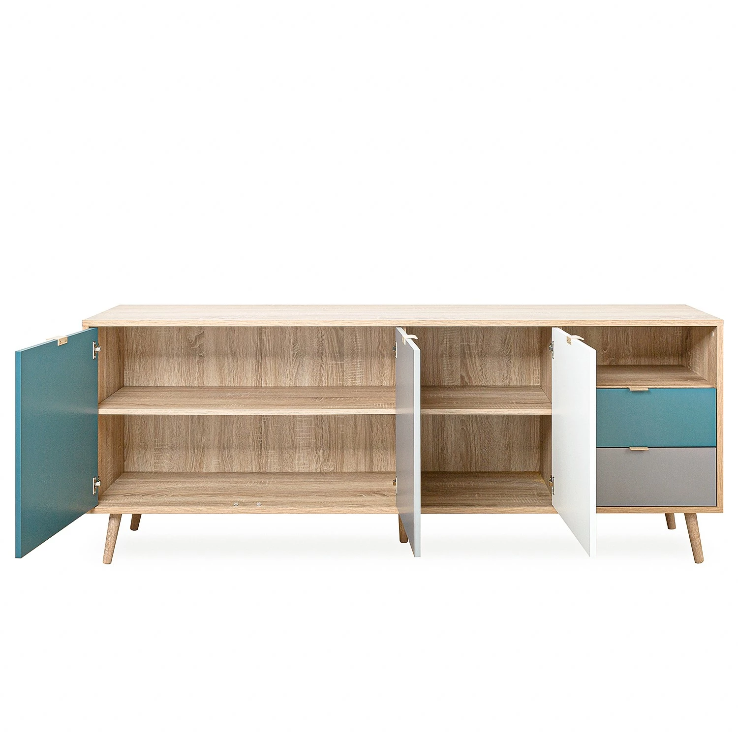 Norrwood Sideboard Bibury II - Mehrfarbig / Eiche Sonoma Dekor – Bild 11