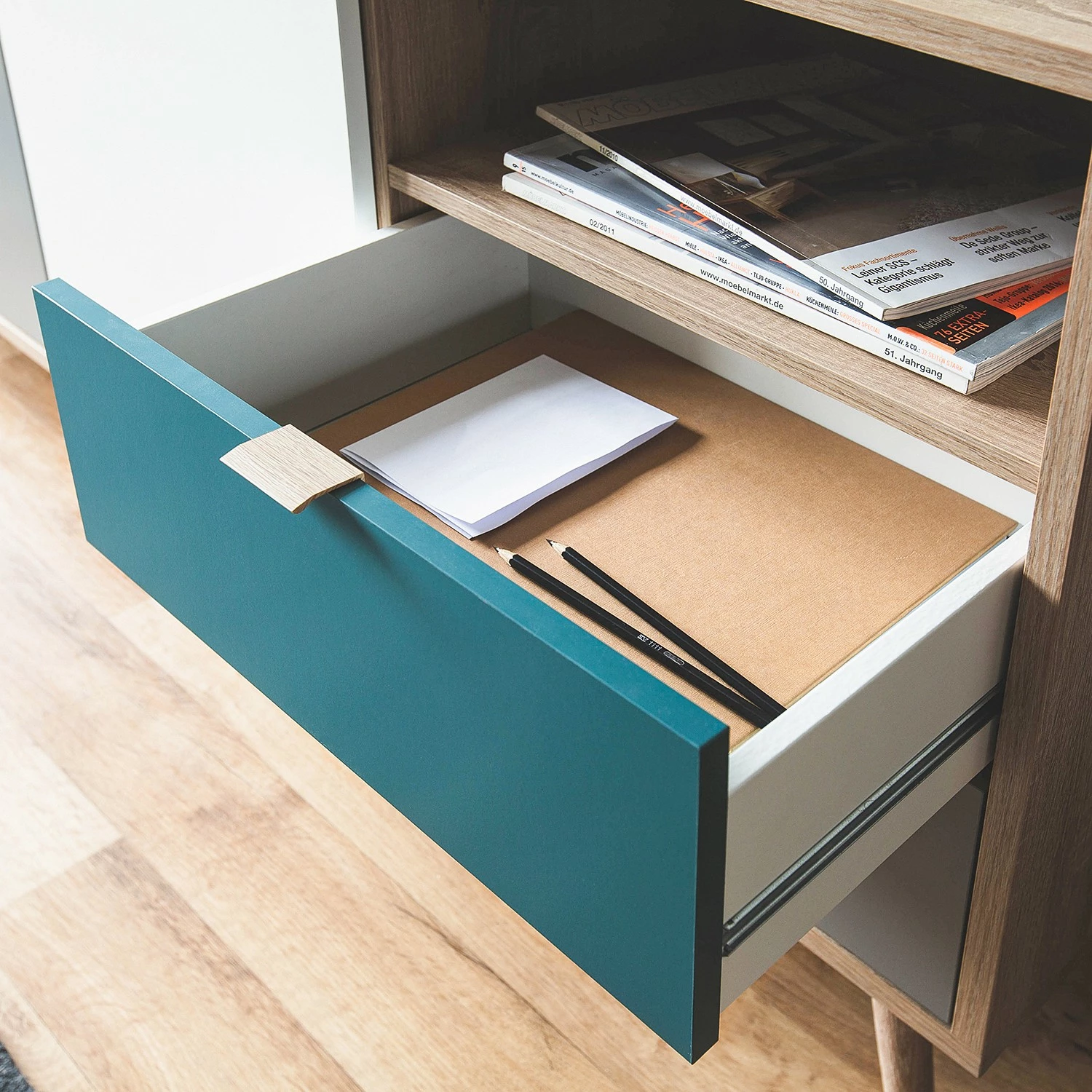 Norrwood Sideboard Bibury II - Mehrfarbig / Eiche Sonoma Dekor – Bild 15