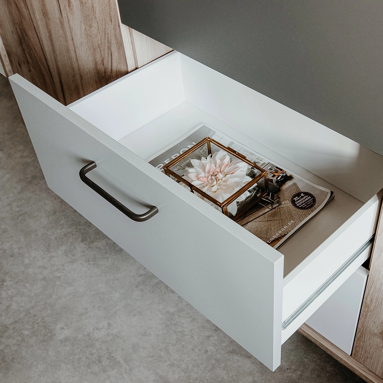 Norrwood Sideboard Brookton - Mehrfarbig / Eiche Dekor – Bild 15