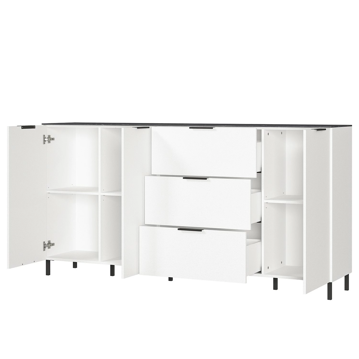 Germania Sideboard California II - Weiß – Bild 8