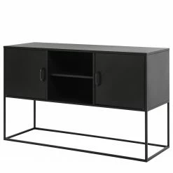 Loftscape Sideboard Stewton - Metall - Schwarz