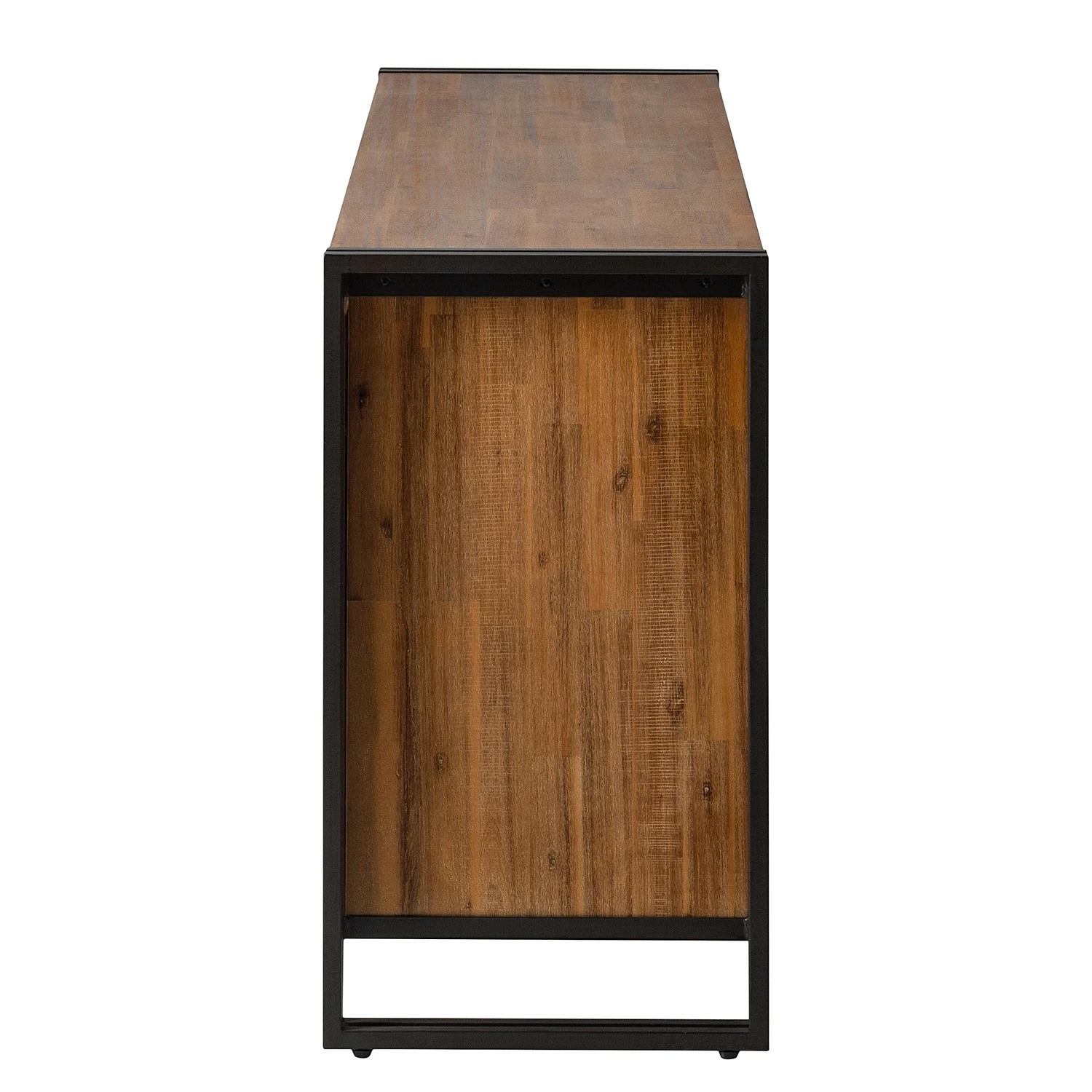 Ars manufacti Sideboard Manchester V - Akazie massiv / Metall - Akazie / Anthrazit – Bild 6