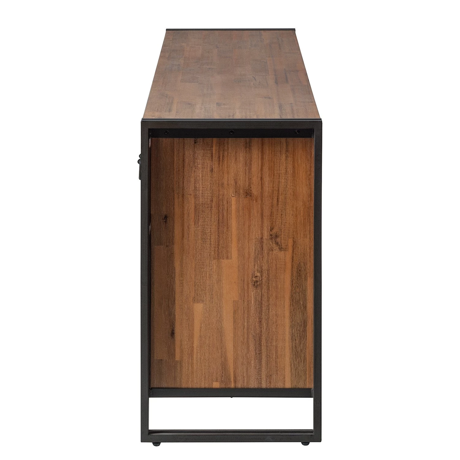 Ars manufacti Sideboard Manchester VI - Akazie massiv / Metall - Akazie / Anthrazit – Bild 5