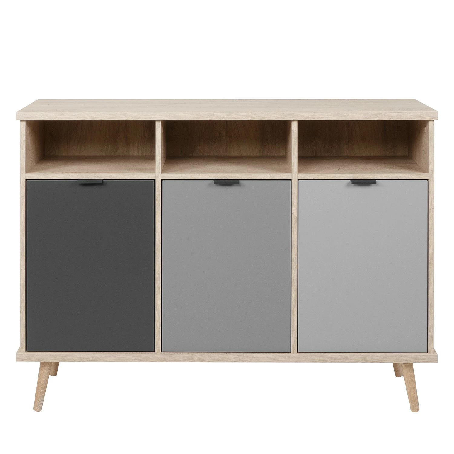 Mørteens Sideboard Elysian - Grau / Eiche Dekor – Bild 4