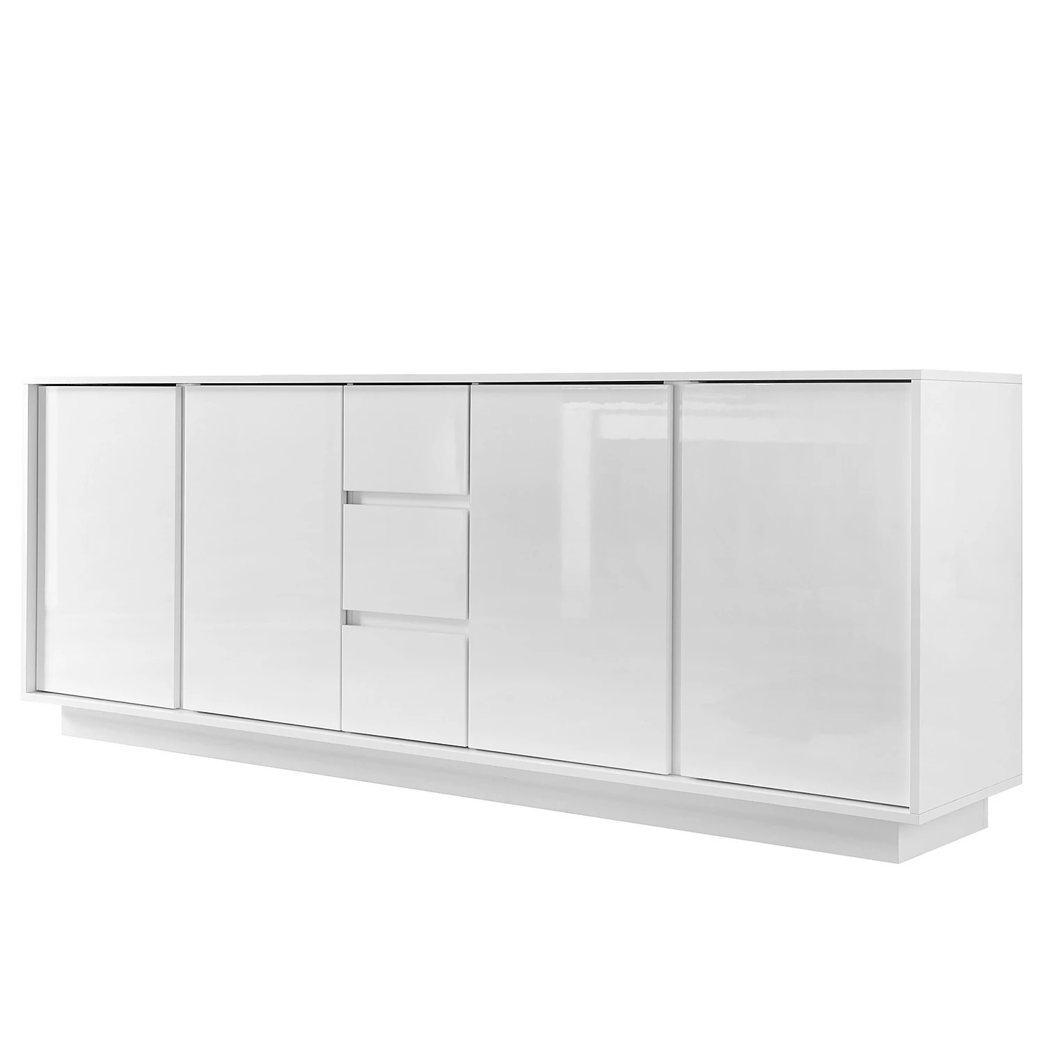 LC Spa Sideboard Ice II - Hochglanz Weiß