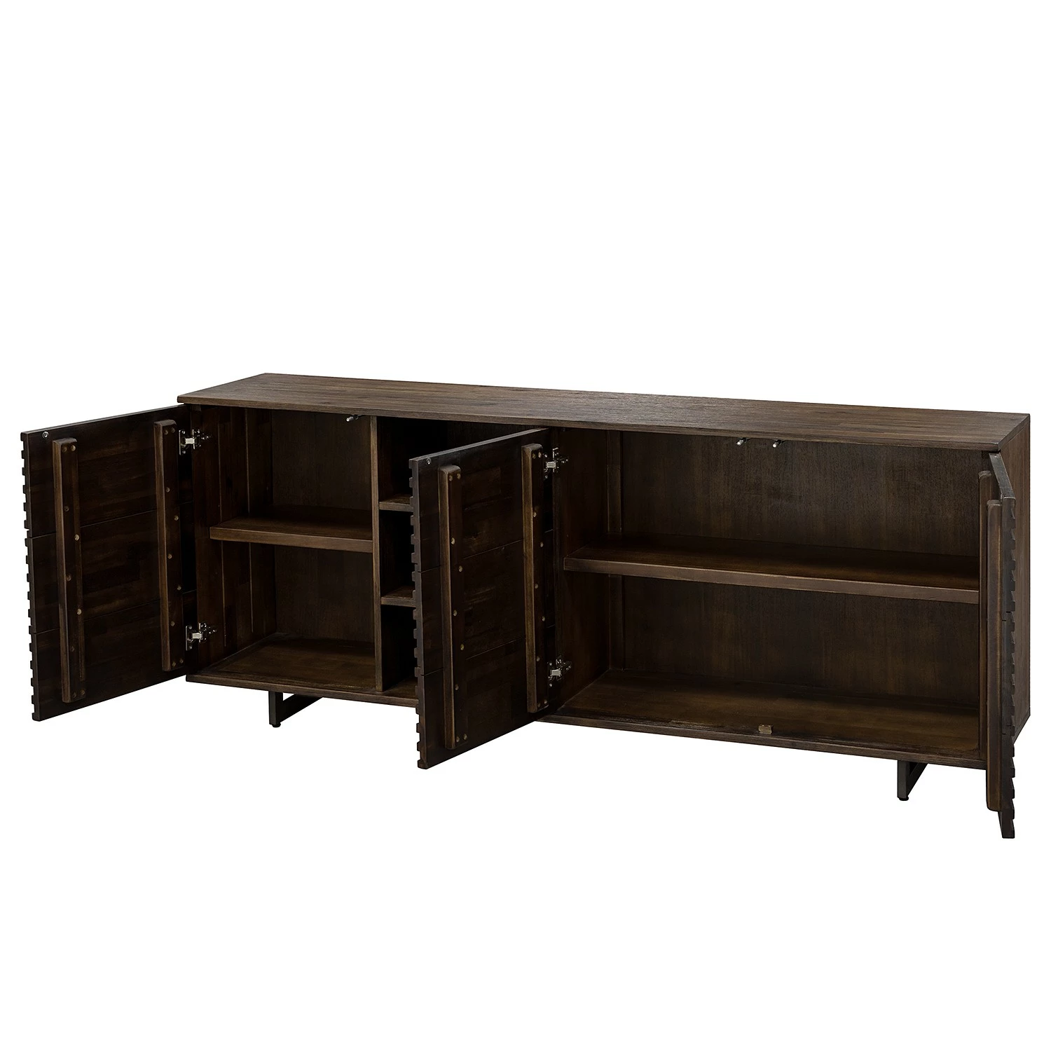 Studio Copenhagen Sideboard Kirley III - Akazie massiv - Akazie Dunkel – Bild 5