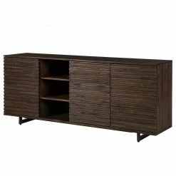 Studio Copenhagen Sideboard Kirley III - Akazie massiv - Akazie Dunkel