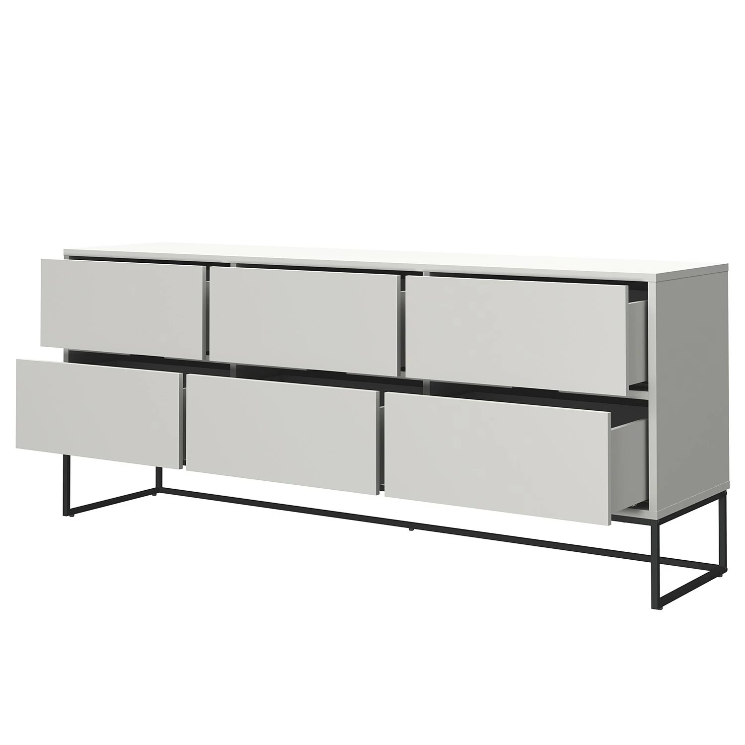 Tenzo Sideboard Lipp II - Weiß – Bild 3