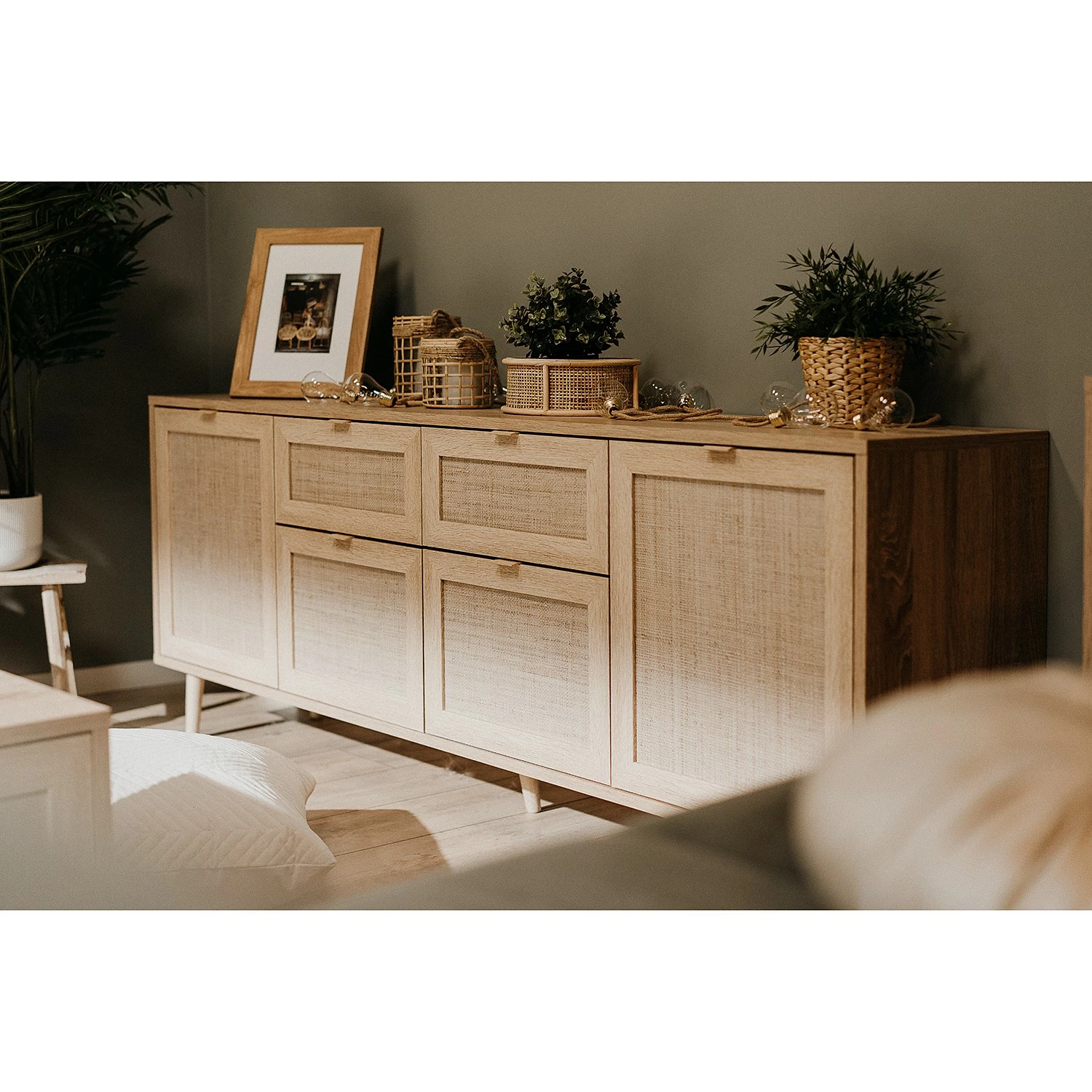 Naturoo Sideboard Bouzy II - Eiche Sonoma Dekor – Bild 4