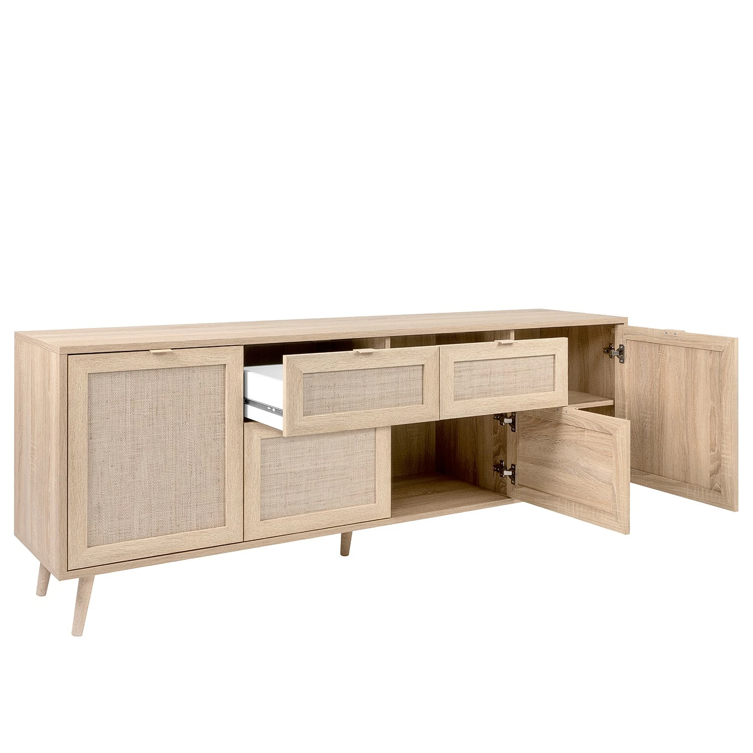 Naturoo Sideboard Bouzy II - Eiche Sonoma Dekor – Bild 9