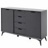 Loftscape Sideboard Nevez II - Weiß / Grau