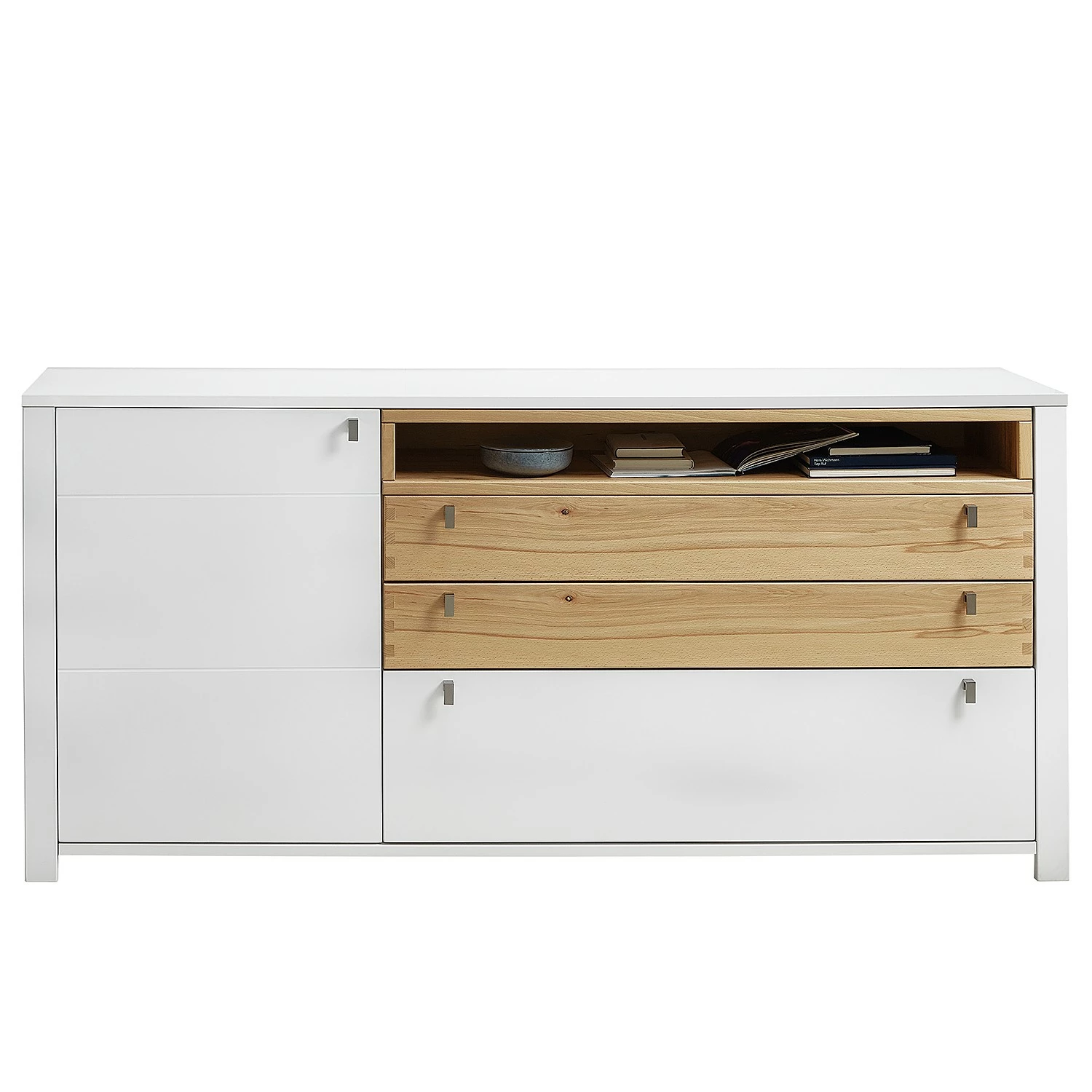 Loftscape Sideboard Cordelle - Matt Weiß / Wildbuche – Bild 7