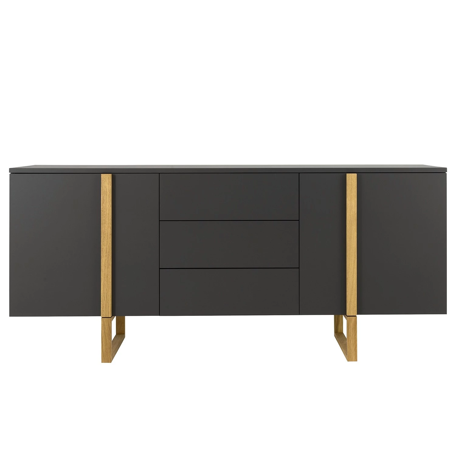 Tenzo Sideboard Birka I - Anthrazit – Bild 2