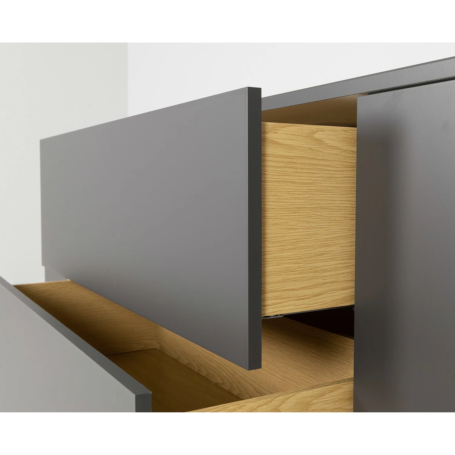 Tenzo Sideboard Birka I - Anthrazit – Bild 9