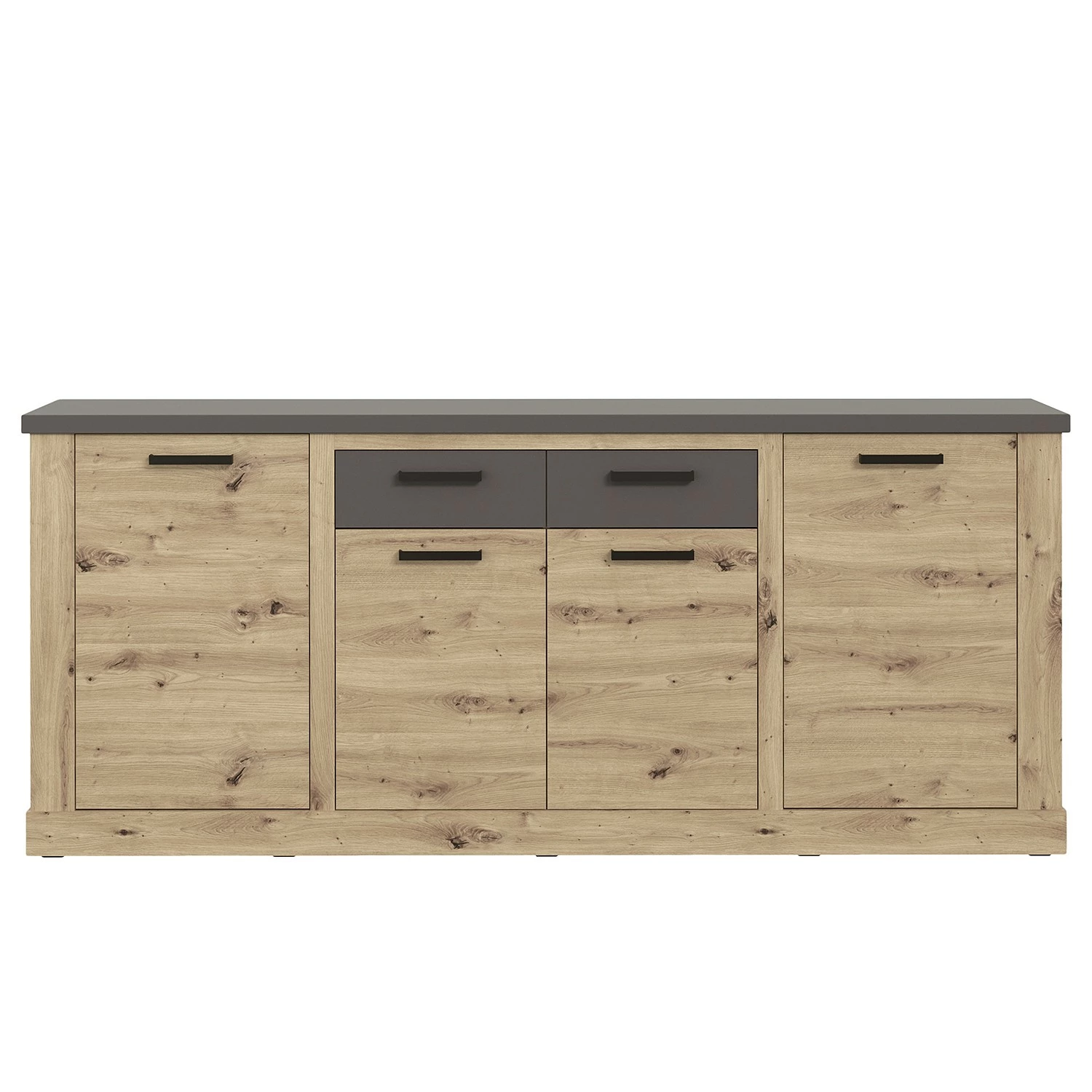 Ridgevalley Sideboard Moro II - Eiche Artisan Dekor / Grau – Bild 3